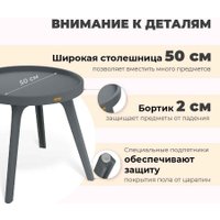 Журнальный столик Sheffilton SHT-CT97 (темно-серый)