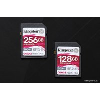 Карта памяти Kingston Canvas React Plus SDXC 256GB (с кардридером)