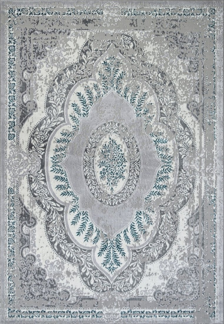 

Ковер для жилой комнаты Merinos Palermo F290-STAN-GRAY-GREEN (2.4x4)
