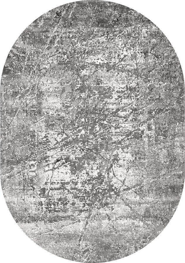 Ковер для жилой комнаты Safyun Diana NP401-GREY-OVAL (1.4x2)