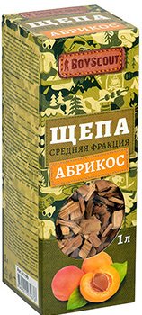 

Щепа для копчения BoyScout Абрикос 61199 (1 л)