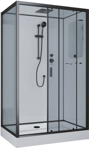 Душевая кабина Niagara NG-6912-01QR 120x80x210 (тонированное стекло)