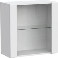 Шкаф распашной НК-Мебель Point тип-61 71778729 (белый/белый глянец)