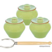 Набор горшочков Elan Gallery TerraCotta 570101