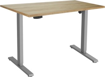 Стол с регулировкой высоты ErgoSmart Electric Desk Slim 1200х650х25 мм (дуб натуральный/серый)