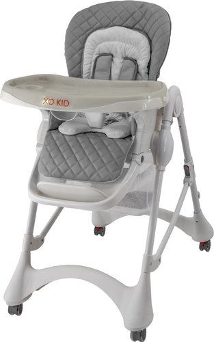 Высокий стульчик Xo Kid Mirex (серый)