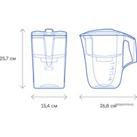 Кувшин АКВАФОР Гарри с дополнительным модулем (зеленый)