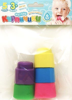 

Набор игрушек для ванной Baby Toys Мягкие кирпичики 04700 (5 предметов)