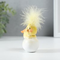 Статуэтка Sima-Land Цыпушка желтая на яйце 10326174 в Мозыре