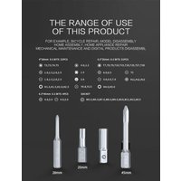 Набор отвертка с битами и головками Jakemy JM-6125 (60 предметов)