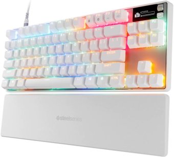 Клавиатура SteelSeries Apex Pro TKL Gen 3 (белый, нет кириллицы)