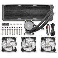 Система жидкостного охлаждения для процессора Cooler Master MasterLiquid ML360 RGB TR4 Edition MLX-D36M-A20PC-T1