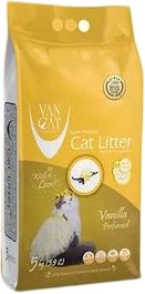 

Наполнитель для туалета Van Cat Vanilla с ароматом ванили 5 кг