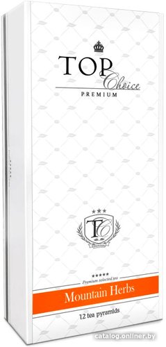 Травяной чай Top Choice Premium Mountain Herbs - Горные травы 12 шт