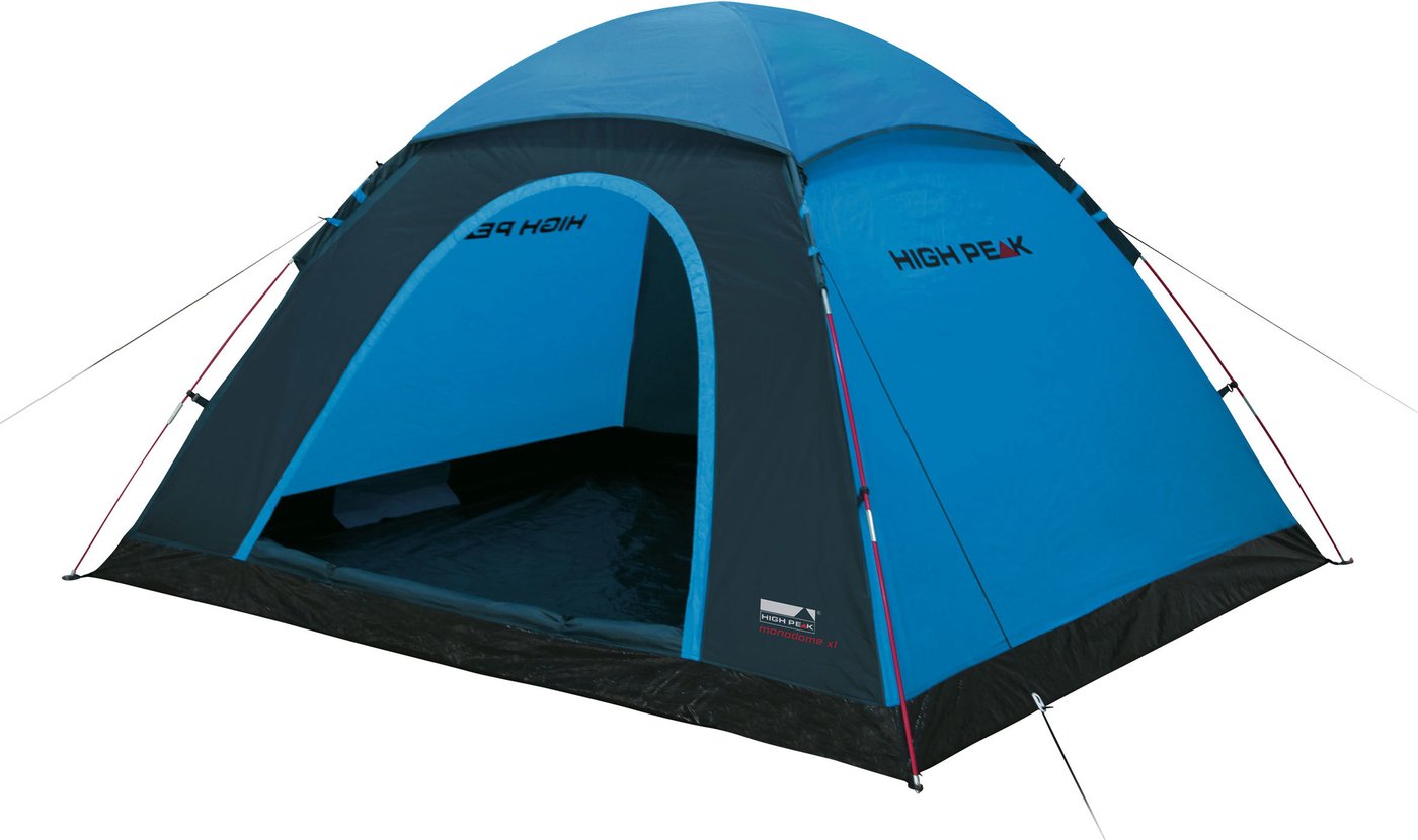 

Треккинговая палатка High Peak Monodome XL (синий/серый)