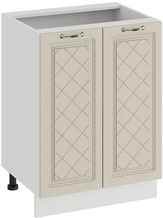 

Шкаф напольный Трия Бьянка 1Н6 (белый/дуб ваниль)