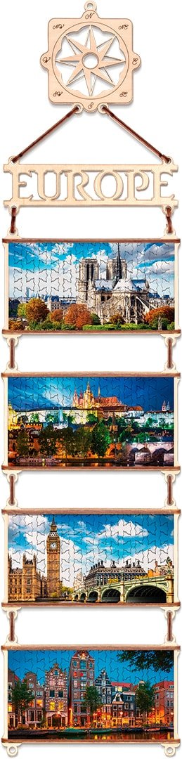 

Пазл Eco-Wood-Art Европа