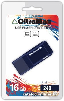 OltraMax 240 16GB (niebieski) [OM-16GB-240-Blue]