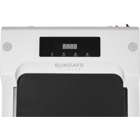 Электрическая беговая дорожка Sundays Fitness Simple Line GB-TR380 (белый)
