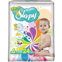 Подгузники Sleepy New Super Pack Extra Large (24 шт)