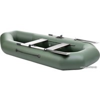 Гребная лодка Тонар Шкипер 260 (зеленый)