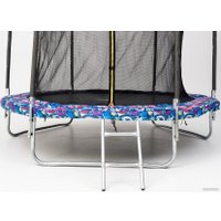 Батут Calviano Smile 252 см-8FT INSIDE с внутренней сеткой складной