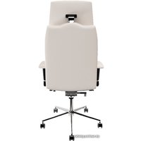 Офисное кресло Kulik System Business (с подголовником, белый)