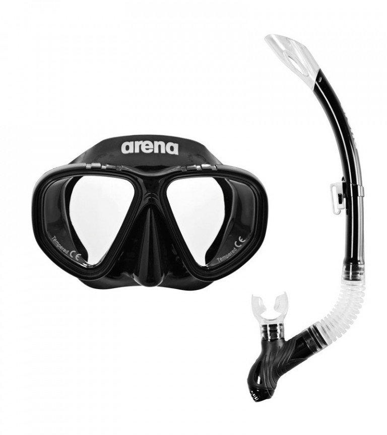 

Набор для плавания ARENA Premium Snorkeling Set 002018 505 (черный)
