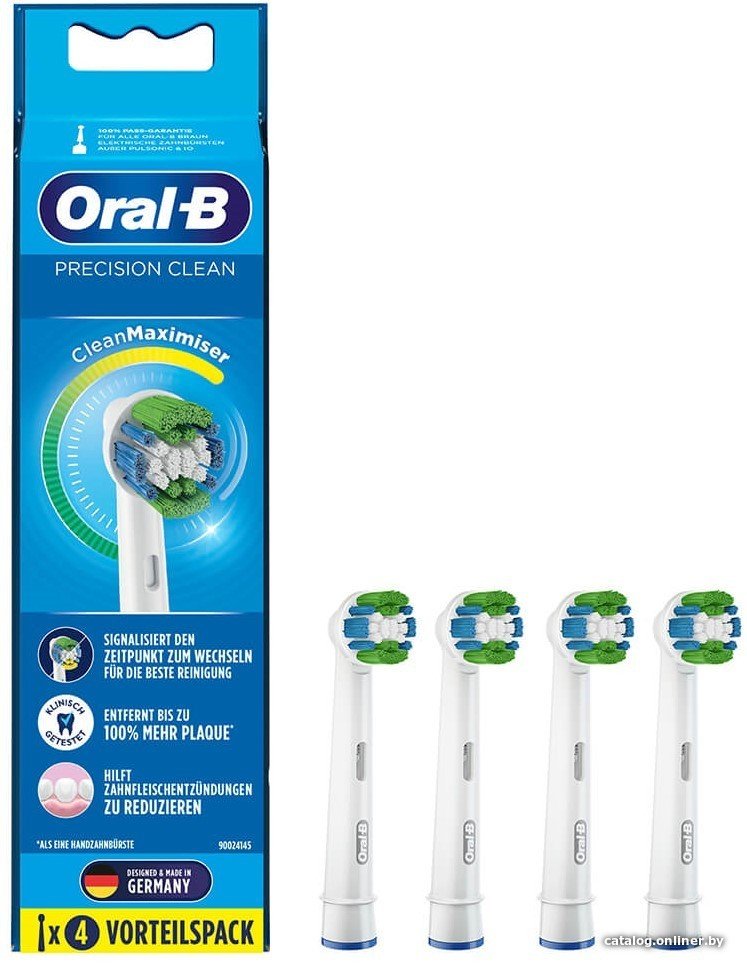 Сменная насадка Oral-B Precision Clean EB20RB (4 шт) 4210201360704