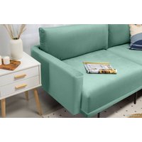Угловой диван Divan Мисл-1 Barhat Mint 172536 (зеленый)