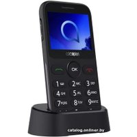 Кнопочный телефон Alcatel 2019G (темно-серый)