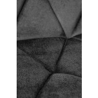 Стул Mio Tesoro Тренто DC-146 (графит/черный)