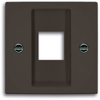 

Накладка для розетки ABB Basic 55 1753-0-0214 (шато-черный)