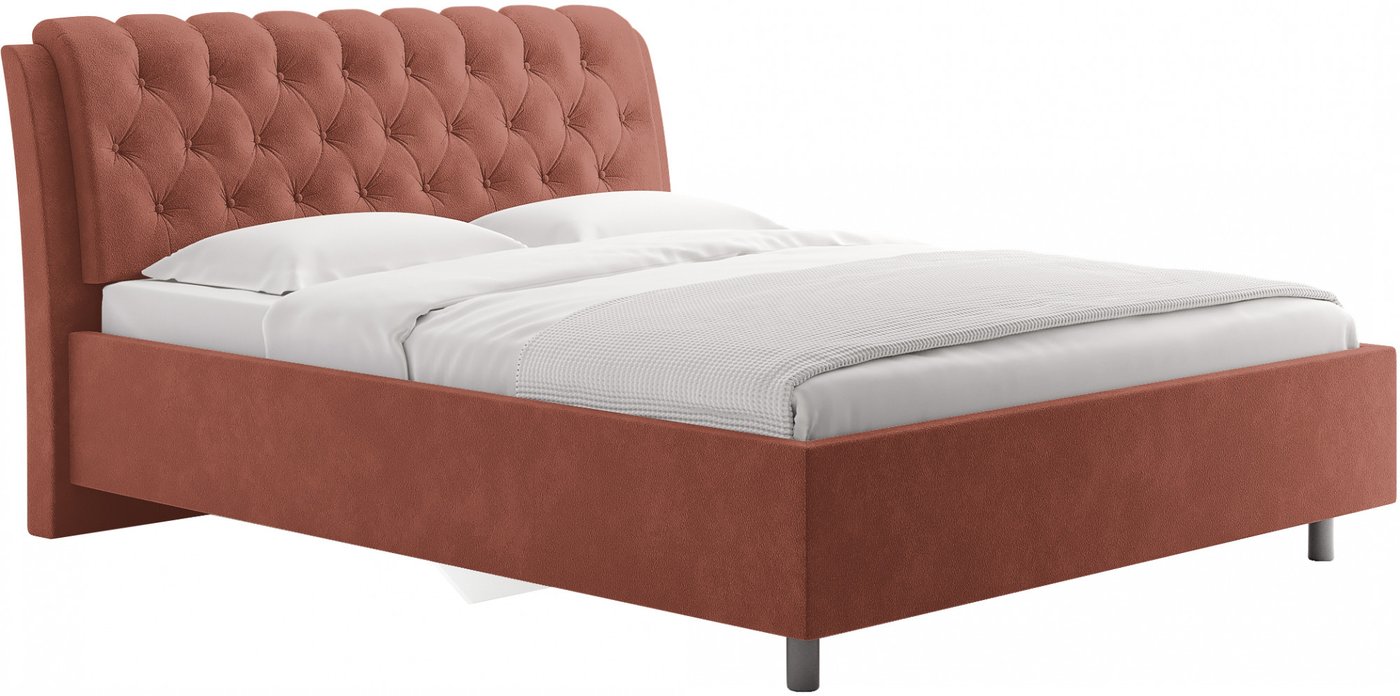 Кровать Сонум Olivia 90x200 (эвита терракотовый)