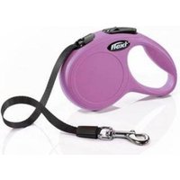 Поводок-рулетка Flexi New Classic L лента 5 м (черный)