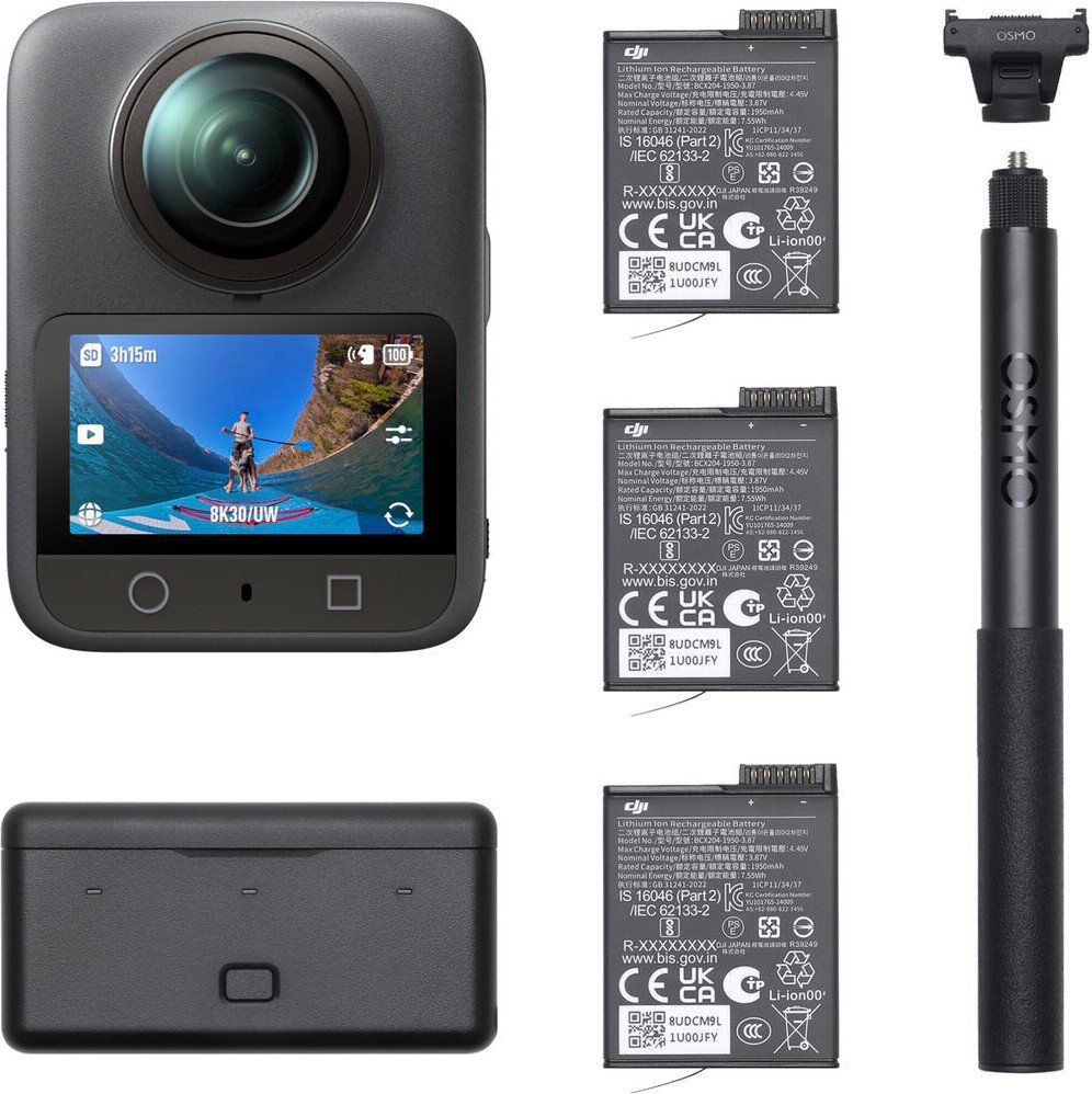 Экшен-камера DJI Osmo 360 Adventure Combo
