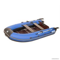 Моторно-килевая лодка Лоцман 300 ЖС (синий/черный)