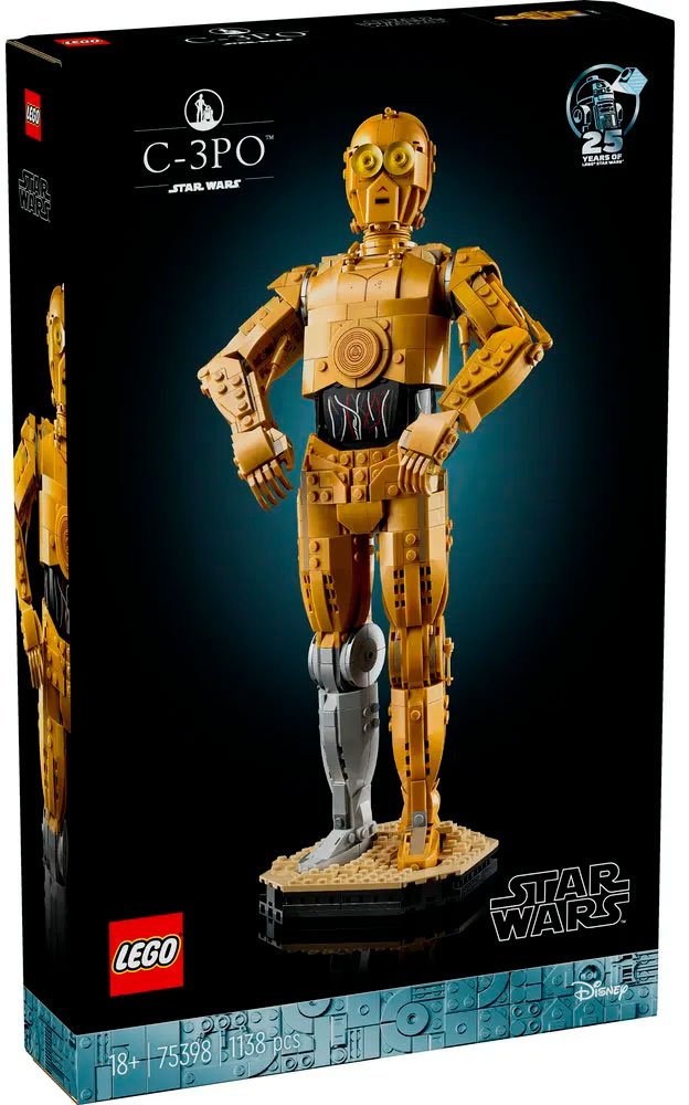 

Конструктор LEGO Star Wars C-3PO™ 75398