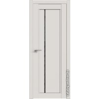 Межкомнатная дверь ProfilDoors 2.70U L 80x200 (дарквайт/стекло дождь черный) в Барановичах