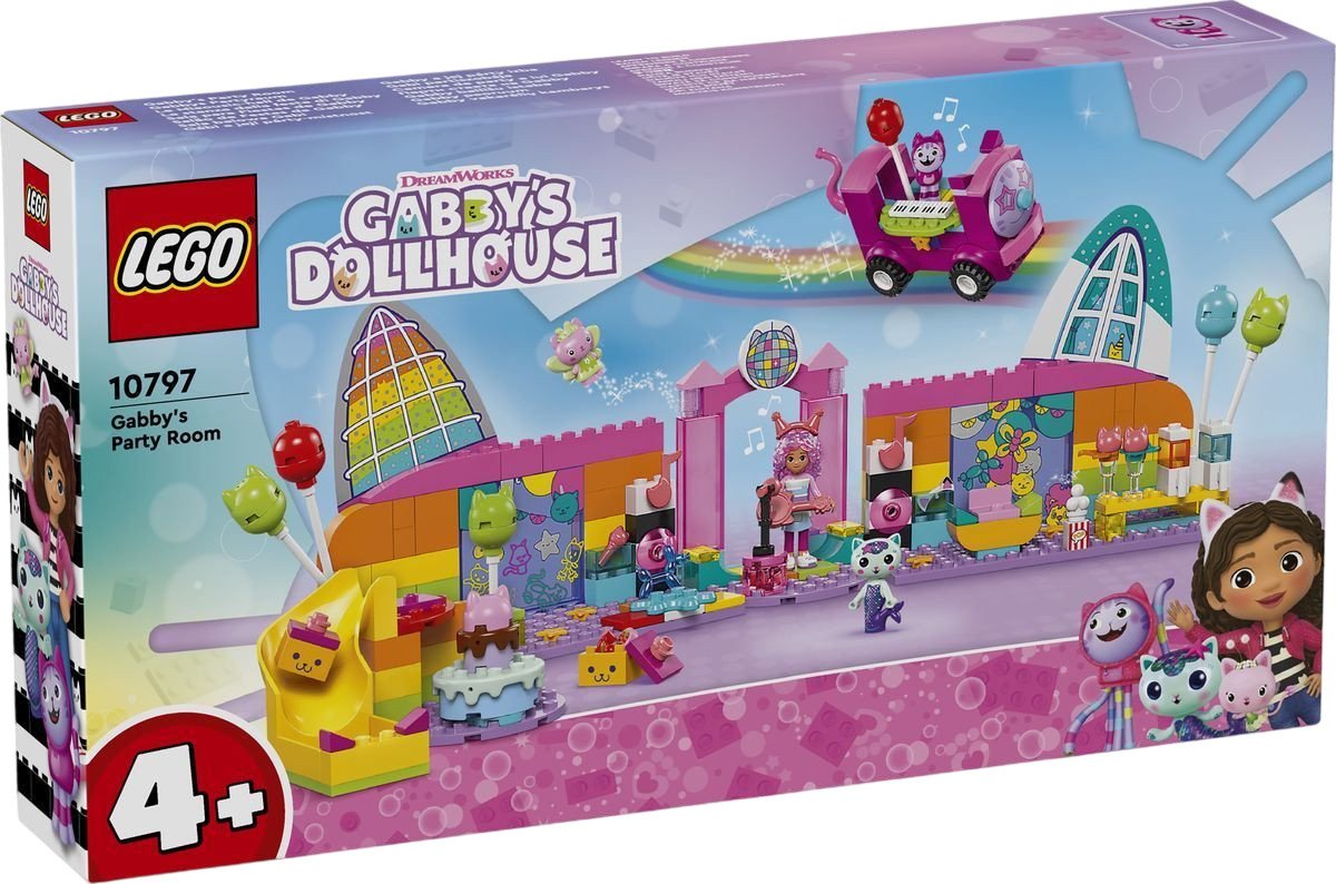 Конструктор LEGO Gabby's Dollhouse 10797 Габби Праздничная комната