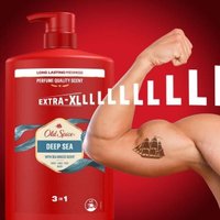  Old Spice Гель для душа + шампунь 3 в 1 Deep Sea 1000 мл