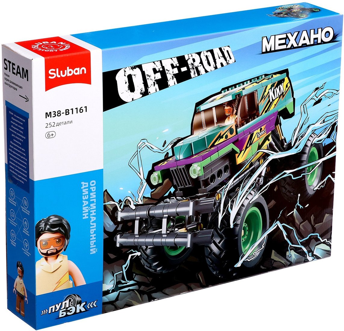 

Конструктор Sluban Монстр-трак M38-B1161