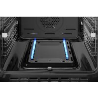 Газовый духовой шкаф Weissgauff WGO 706 D Black Glass