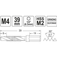 Сверло-метчик Yato YT-44841