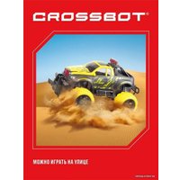 Автомодель Crossbot Джип Трофи Мастер 870597 (черный/желтый)