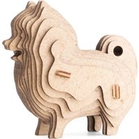 3Д-пазл Eco-Wood-Art Мини. Собачка