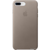 Чехол для телефона Apple Leather Case для iPhone 8 Plus / 7 Plus Taupe