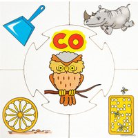 Развивающая игра Десятое королевство Учись играя. Слоги 00075