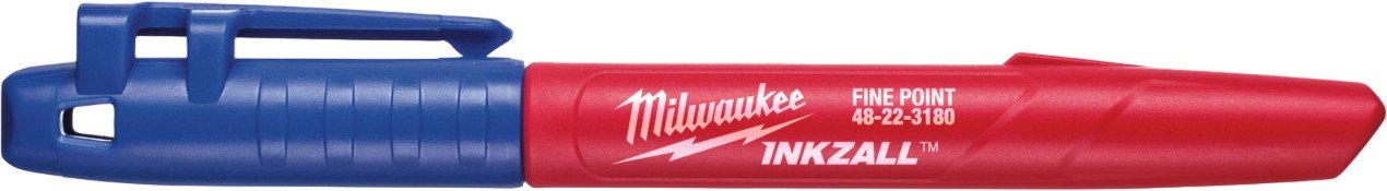 Маркер строительный Milwaukee Inkzall 4932492126 (1 шт, синий)