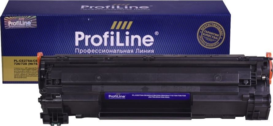 

Картридж ProfiLine PL-CE278A (аналог HP CE278A)